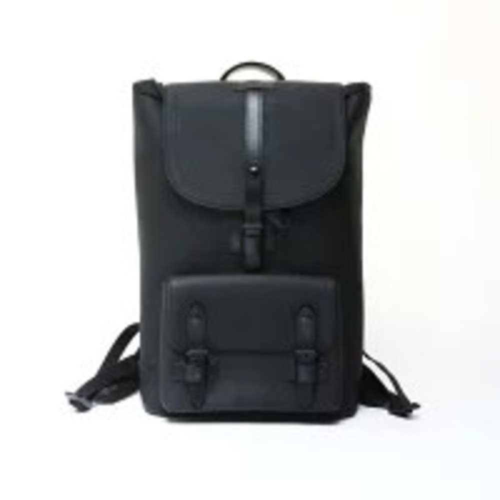 Louis Vuitton Christopher Slim Backpack Taurillon Leather Black
